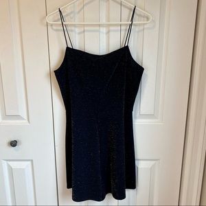 Garage Sparkly Square Neck Romper